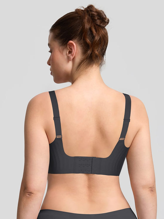 Wholesale Jelly Support Wireless Seamless Everyday T Shirt Bra for Large Breasts SPU