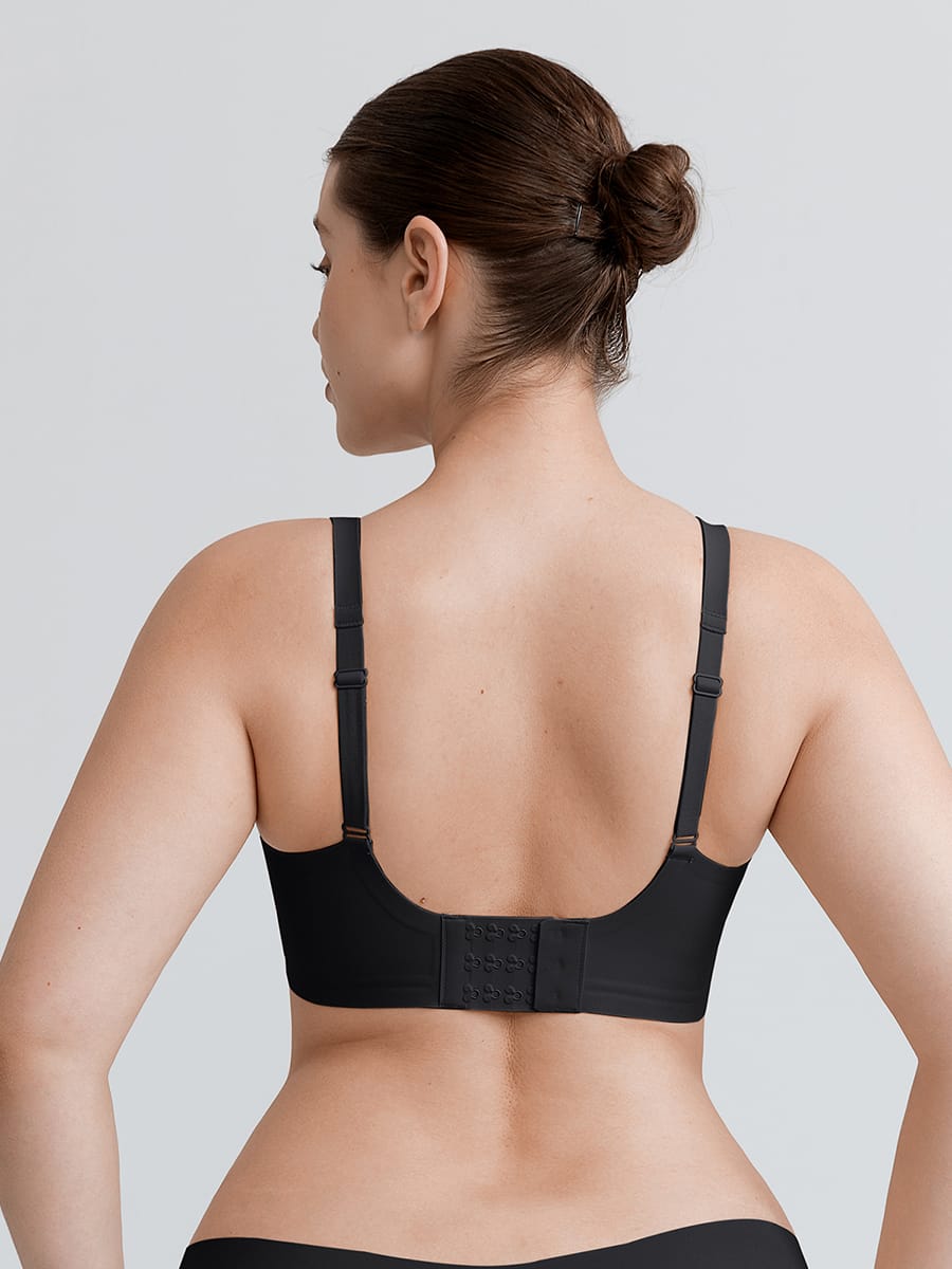 Wholesale Cut Out Wireless Bra Seamless Jelly Support Everyday T Shirt Bra for Big Chest SPU