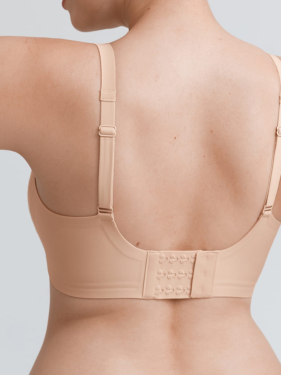 Wholesale Cut Out Wireless Bra Seamless Jelly Support Everyday T Shirt Bra for Big Chest SPU