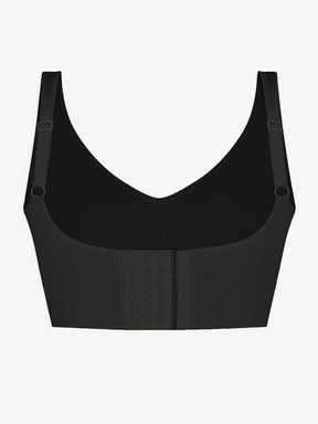 Wholesale Seamless Breast Support Back Fat Reduction Inner Bra With Removable cups
