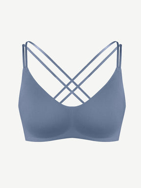 Wholesale Seamless Crisscross Back Support and Push-up Bra
