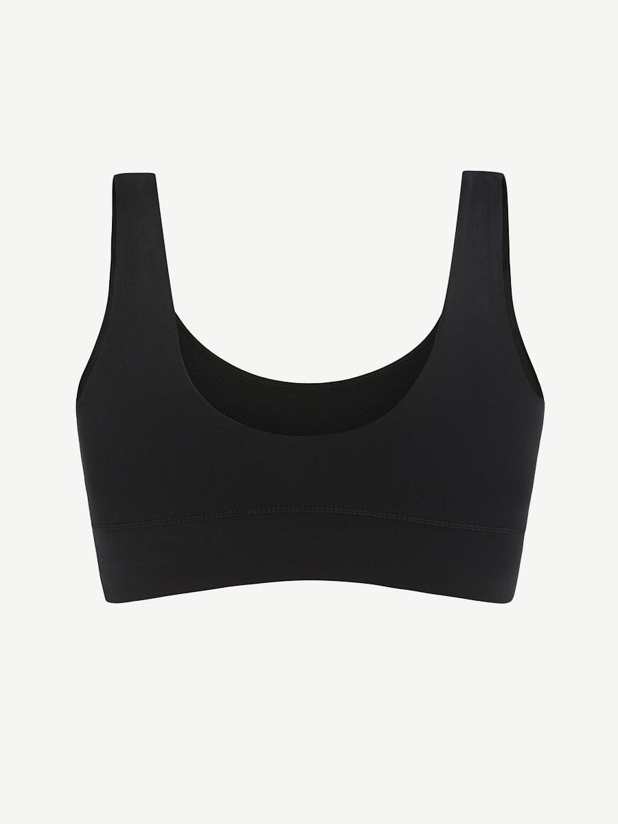 Wholesale Wide Straps Sports Yoga Bra With Removable Breast Pads