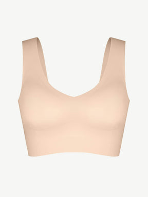 Wholesale Fitted V-Neck Seamless Bra Tank Top
