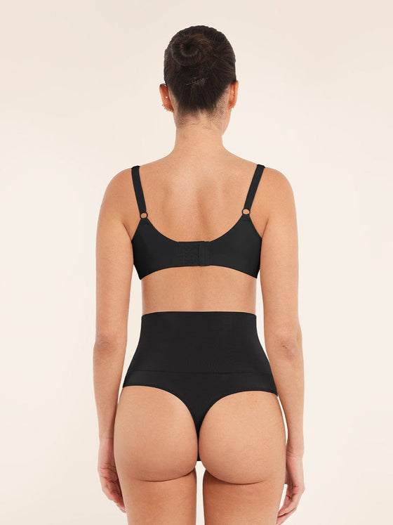 Wholesale Seamless Comfort Underarm Smoothing V-Neck Bralette with Adjustable Straps