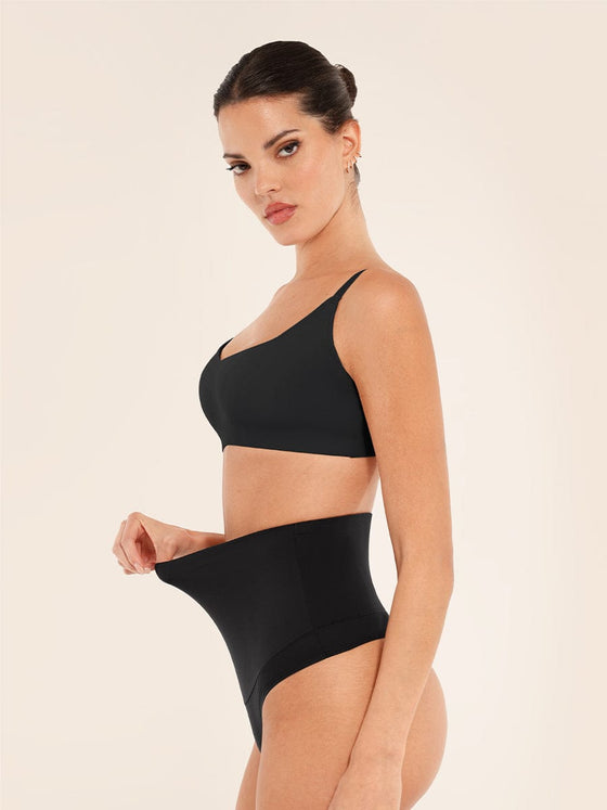 Wholesale Seamless Comfort Underarm Smoothing V-Neck Bralette with Adjustable Straps