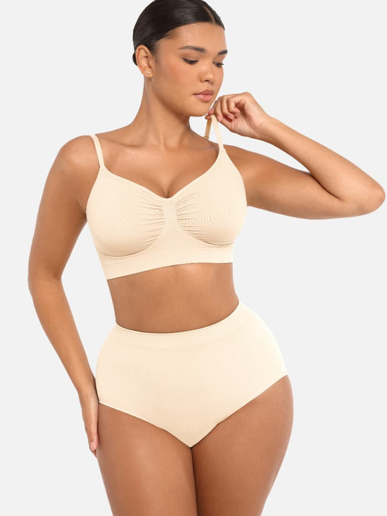 Wholesale Wireless Supportive Shaping Bra with Adjustable Straps