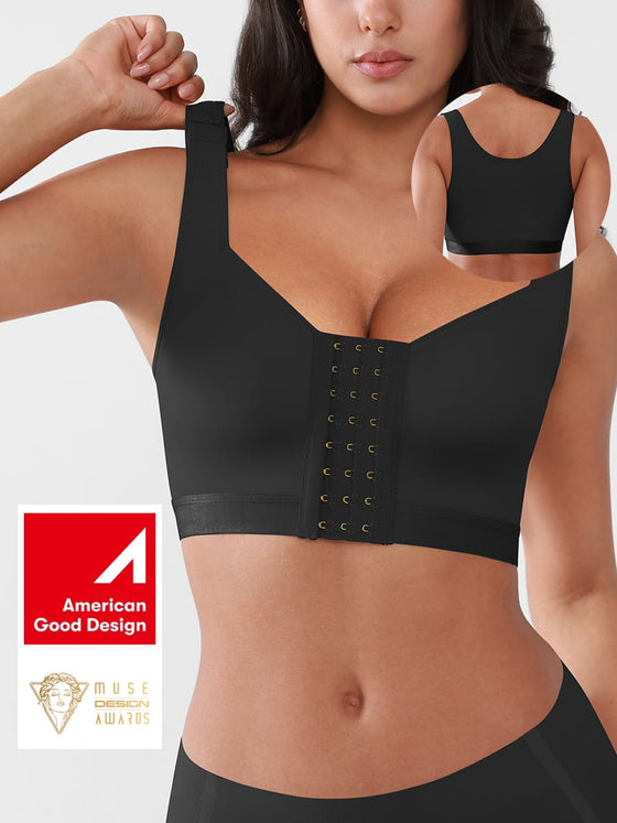 Wholesale Post Surgery Bra Front Closure Compression Mastectomy Bra SPU