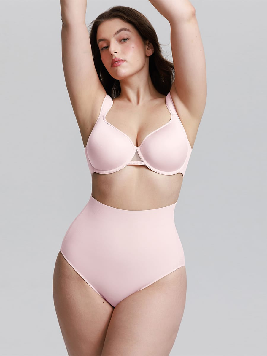 Wholesale Full Coverage Underwire Bra Memory Foam Cup Side Support Wide Strap SPU