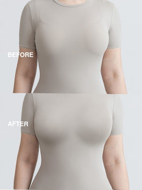 Wholesale Seamless Underwire T Shirt Push Up Demi Bra with Adjustable Shoulder Strap SPU