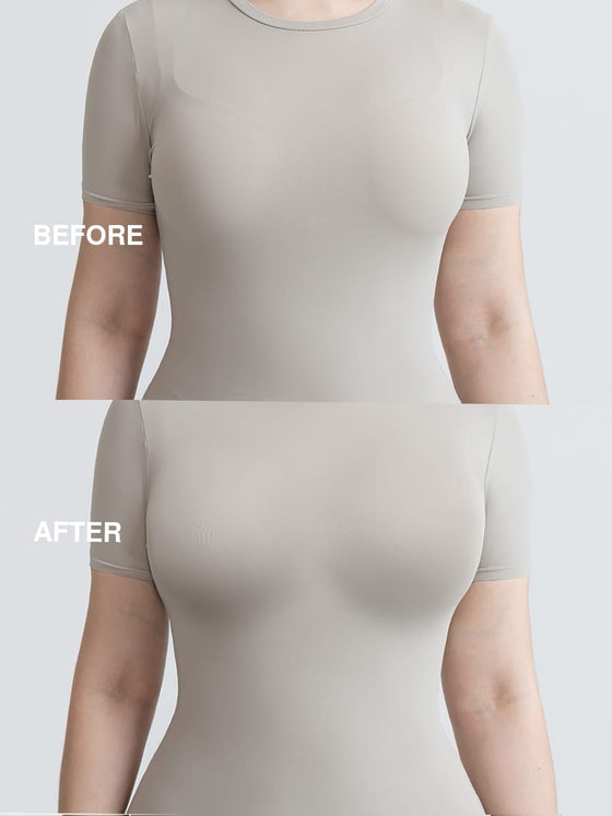 Wholesale Seamless Underwire T Shirt Push Up Demi Bra with Adjustable Shoulder Strap SPU