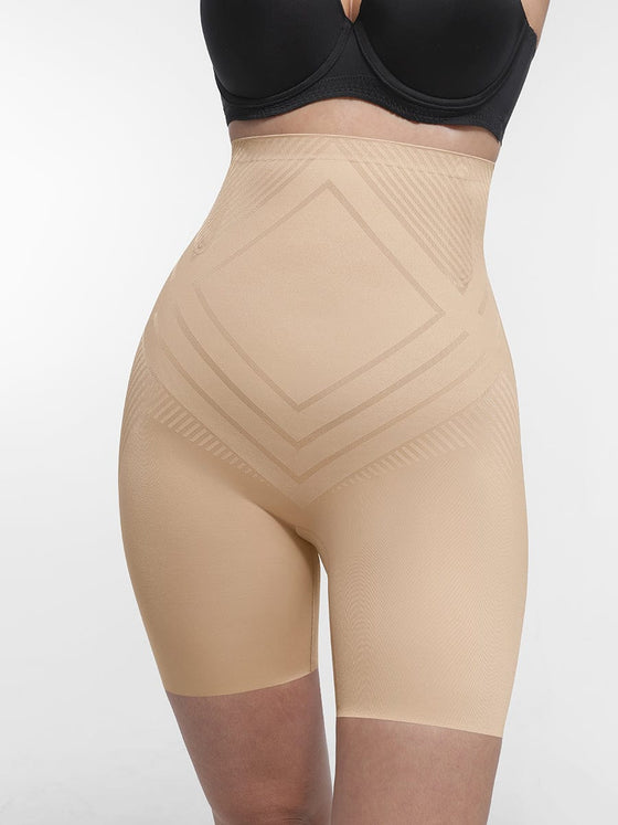 Wholesale Liquid Spandex High Waist Air Slim Waist Trimming Brief Thigh Slimmer