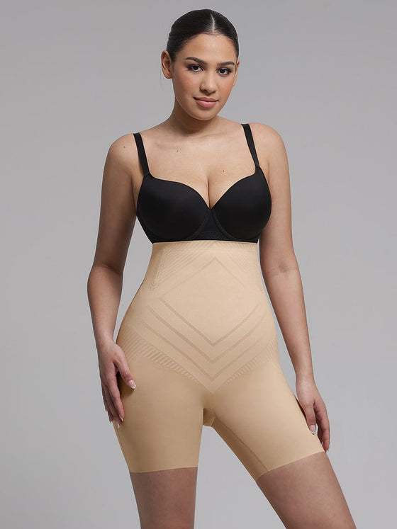 Wholesale Liquid Spandex High Waist Air Slim Waist Trimming Brief Thigh Slimmer