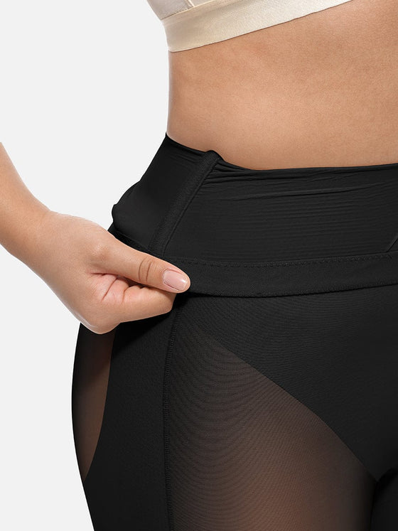 Wholesale High-Waisted Butt Lift & Slimming Mid-Thigh Shaper Shorts