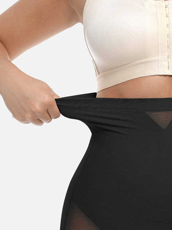 Wholesale High-Waisted Butt Lift & Slimming Mid-Thigh Shaper Shorts