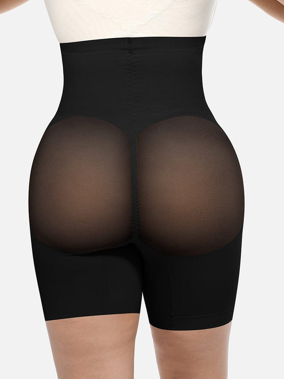 Wholesale High-Waisted Butt Lift & Slimming Mid-Thigh Shaper Shorts