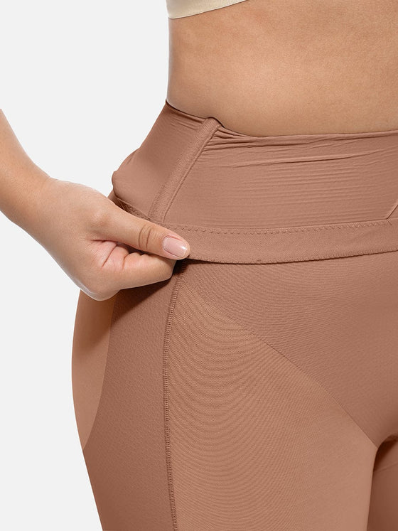 Wholesale High-Waisted Butt Lift & Slimming Mid-Thigh Shaper Shorts