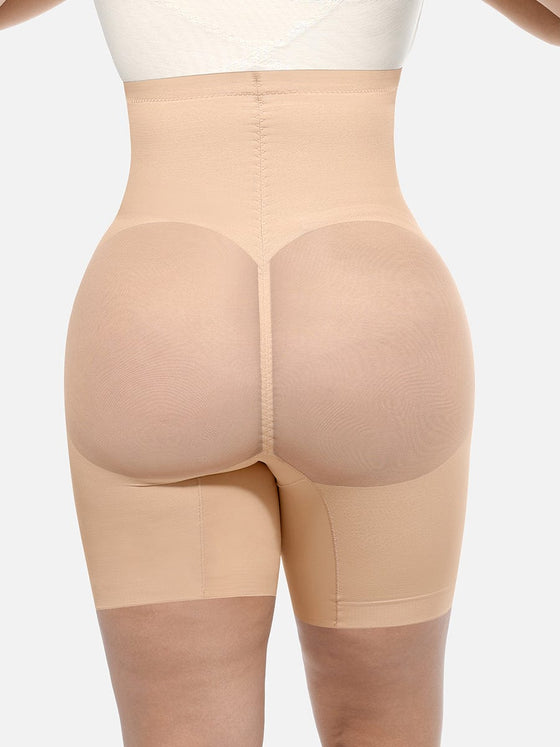 Wholesale High-Waisted Butt Lift & Slimming Mid-Thigh Shaper Shorts