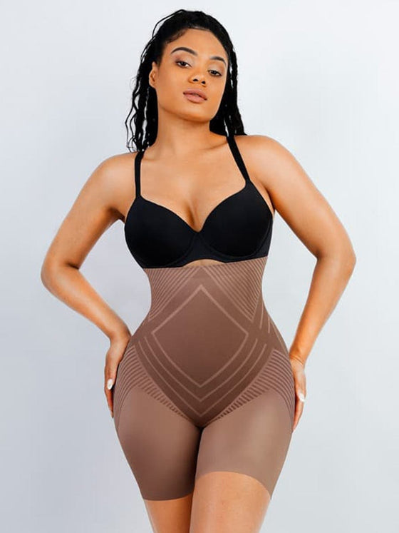Wholesale Liquid Spandex High Waist Air Slim Waist Trimming Brief Thigh Slimmer