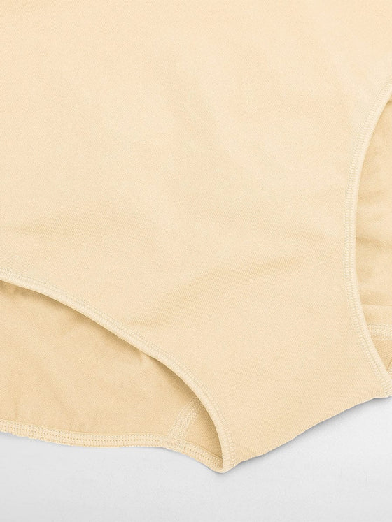 Wholesale Seamless High-Waist Tummy Control Antibacterial Peach Hip Brief