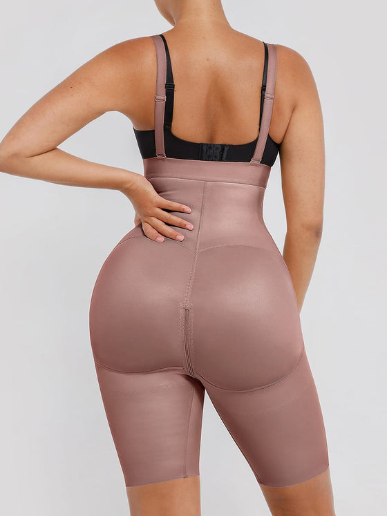Wholesale Body Shaper clips inside for post-operative wear and removable shoulder straps SPU