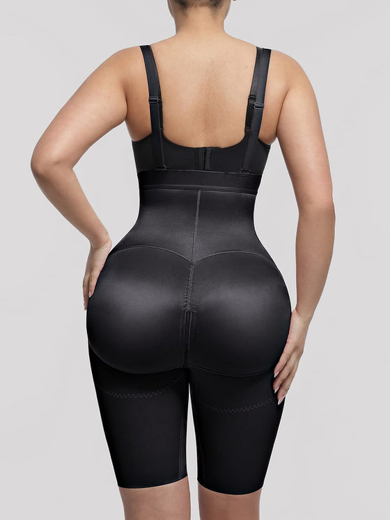 Wholesale Body Shaper clips inside for post-operative wear and removable shoulder straps SPU