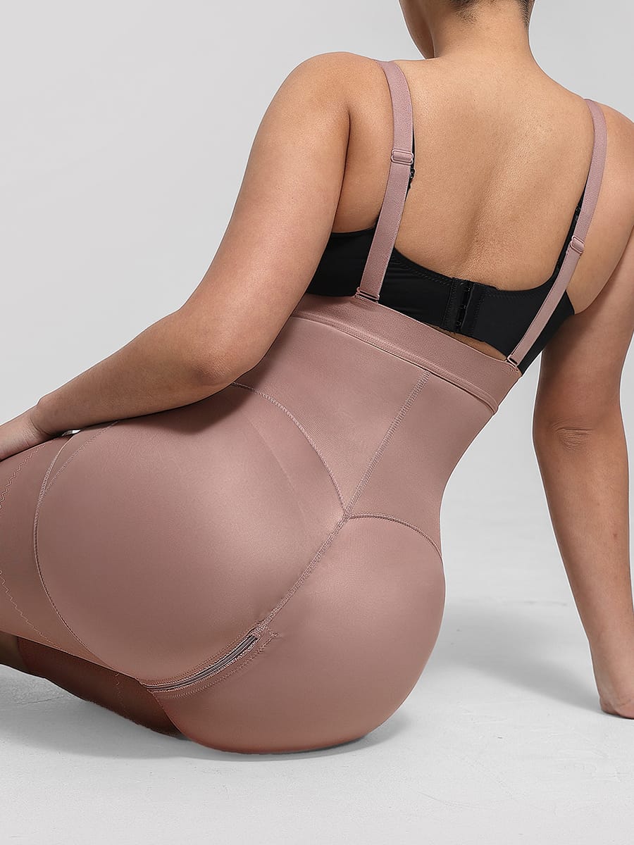 Wholesale Body Shaper clips inside for post-operative wear and removable shoulder straps SPU
