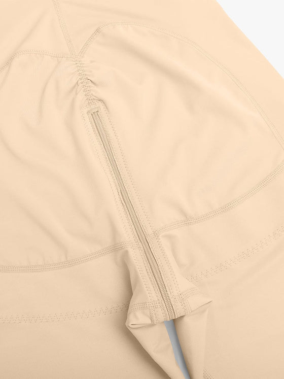 Wholesale Post-Operative Breast-Covering Side-Zip Body Shaper
