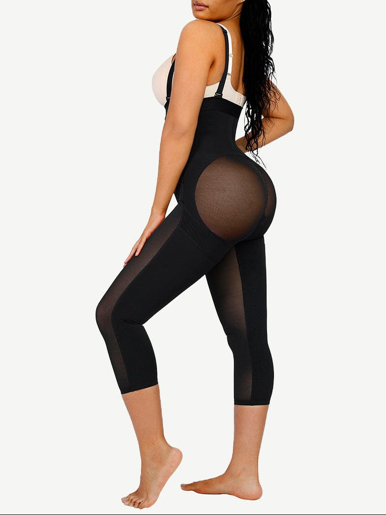 Wholesale Latex Open Bust Tummy Control Shapewear with Adjustable Straps