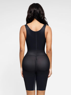 Wholesale Post-Operative Breast-Covering Side-Zip One-Piece Bodysuit