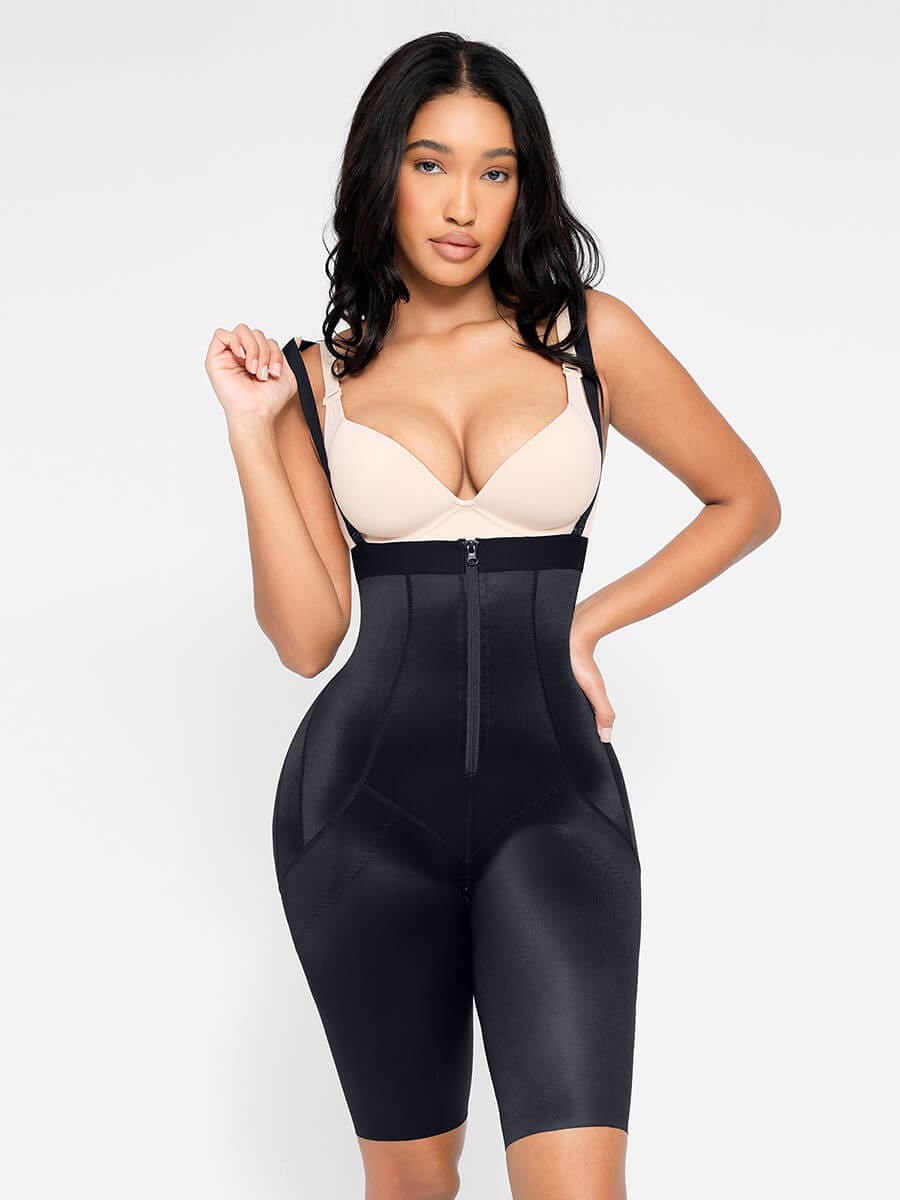 Wholesale Body Shaper clips inside for post-operative wear and removable shoulder straps