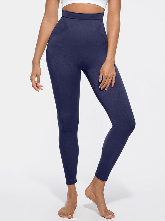 Wholesale High Waisted Slim Fit Anti Slip Shaping Leggings