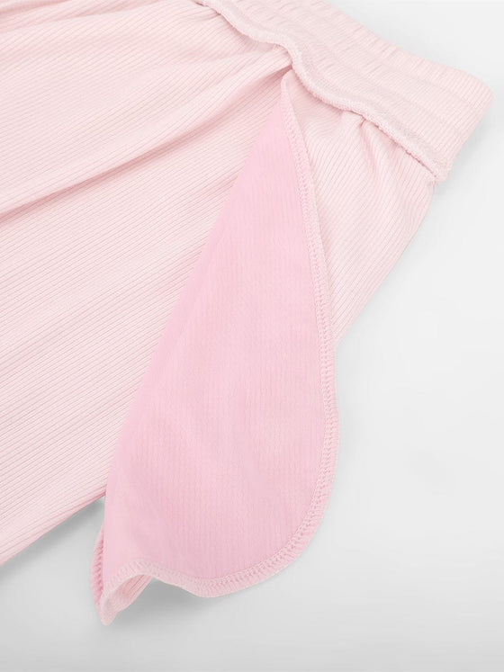 Wholesale Rayon Ribbed Wide Leg Lounge Pants