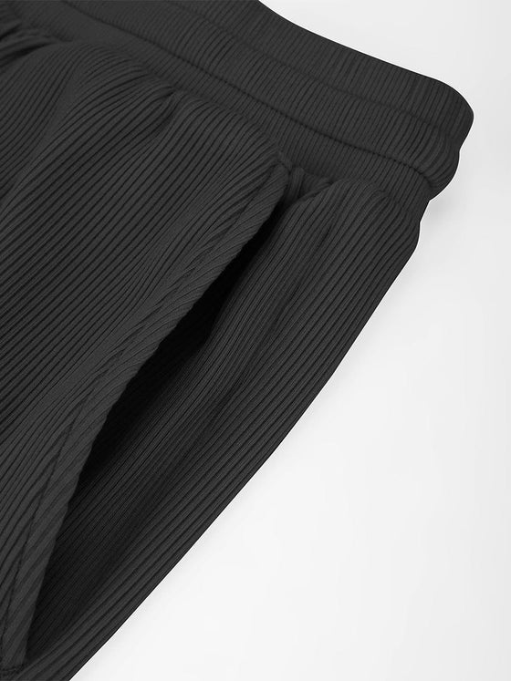 Wholesale Rayon Ribbed Wide Leg Lounge Pants