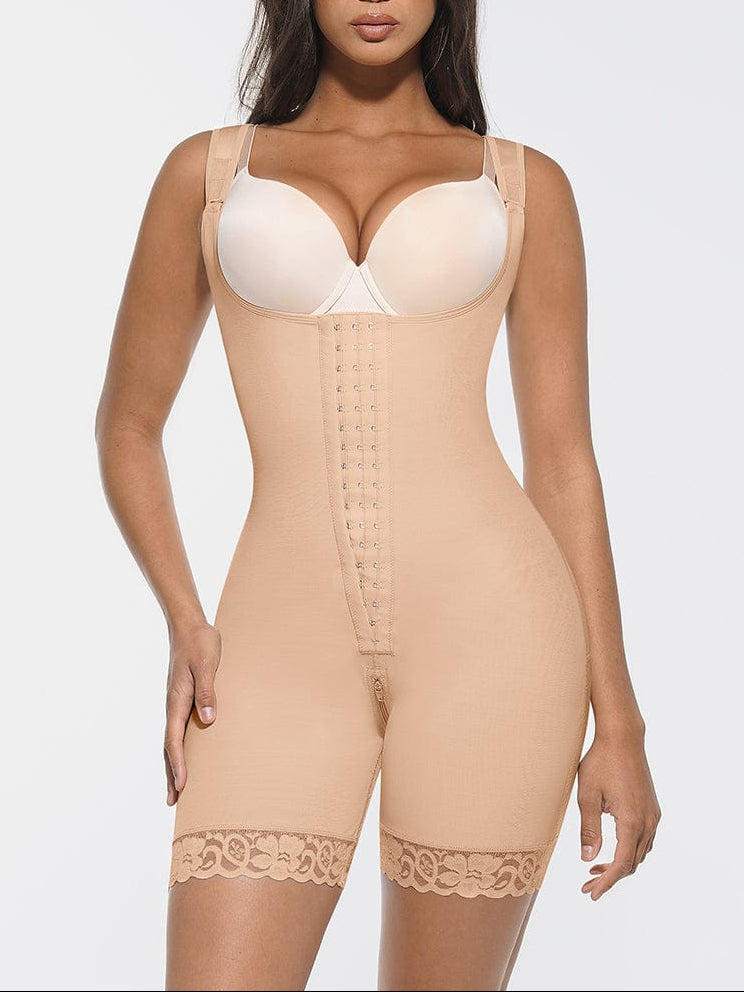 Wholesale Post-operative U-shaped Bust Support Hard Mesh Butt Lift Body Shaper