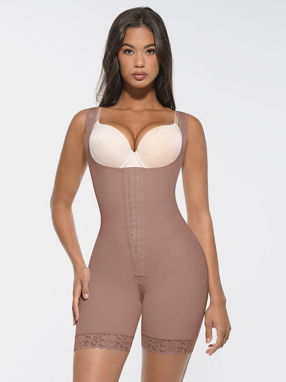 Wholesale Post-operative U-shaped Bust Support Hard Mesh Butt Lift Body Shaper