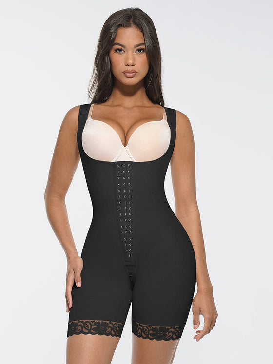 Wholesale Post-operative U-shaped Bust Support Hard Mesh Butt Lift Body Shaper