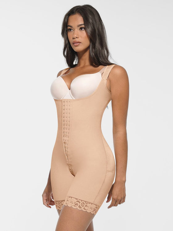 Wholesale Post-operative U-shaped Bust Support Hard Mesh Butt Lift Body Shaper