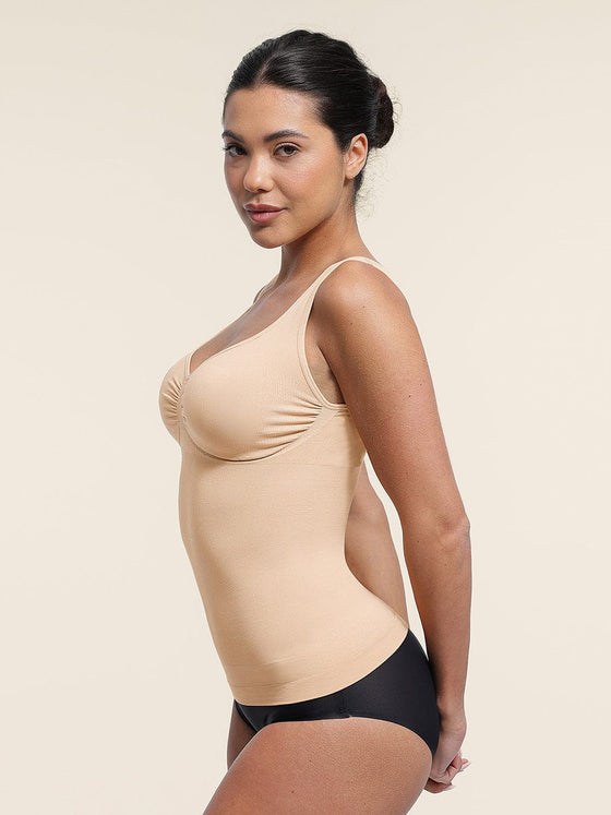 Wholesale Seamless Bust Support Waist & Abdomen Control Shape Tank Top