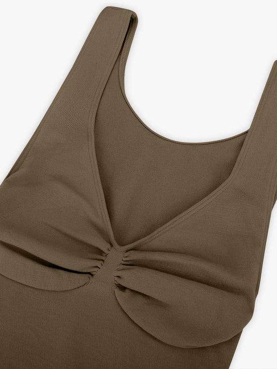 Wholesale Seamless Bust Support Waist and Abdomen Control Thong Bodysuit