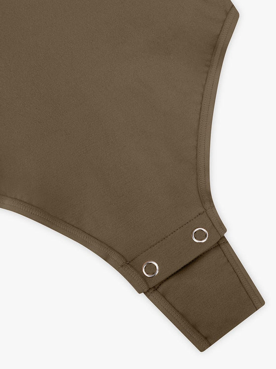 Wholesale Seamless Bust Support Waist and Abdomen Control Thong Bodysuit