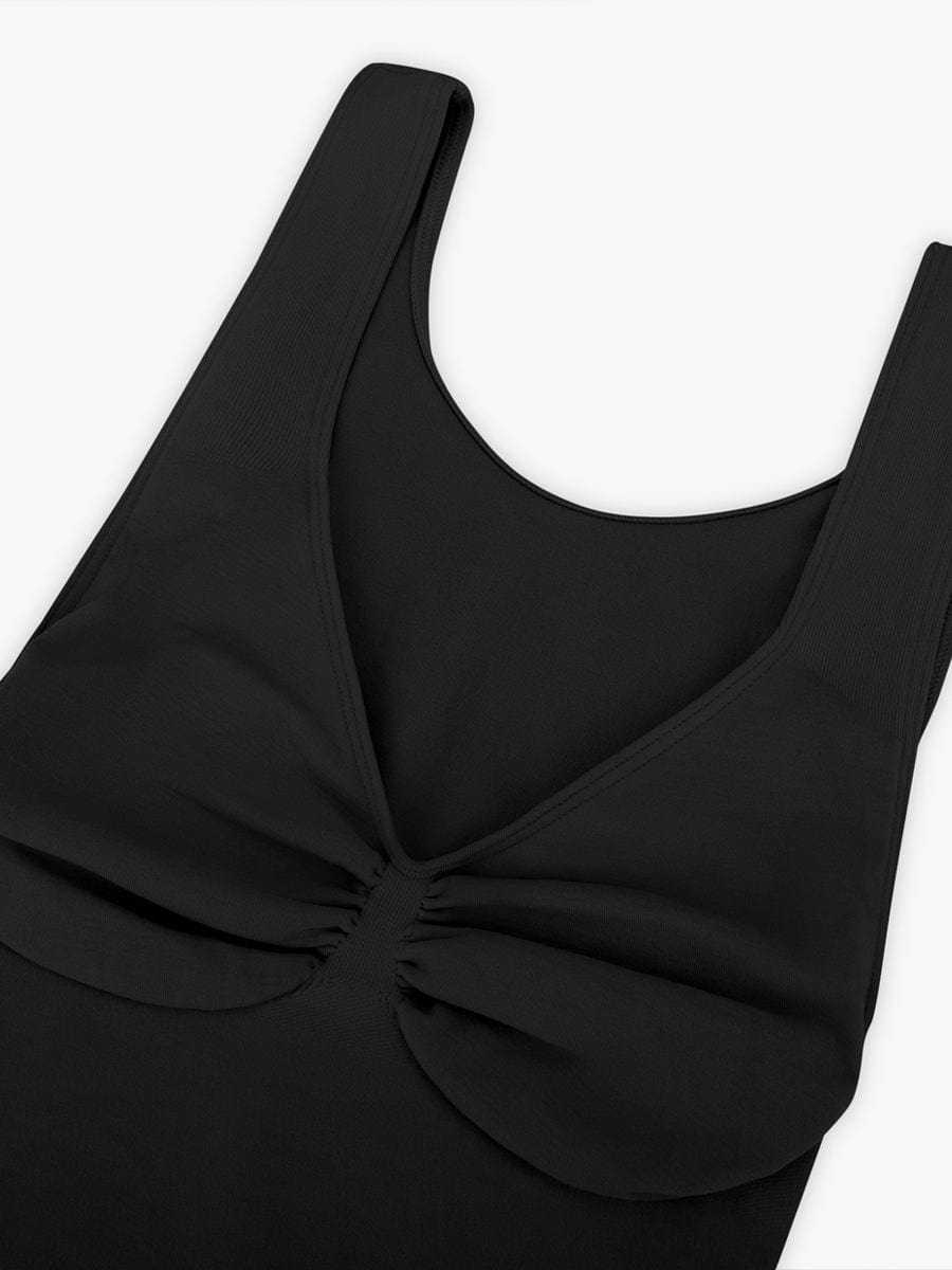 Wholesale Seamless Bust Support Waist and Abdomen Control Thong Bodysuit