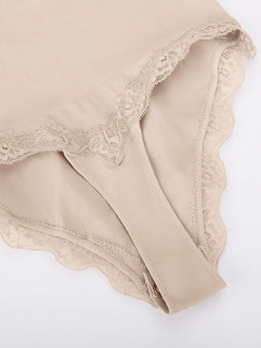 Wholesale Seamless lace Cami Waist Abdomen Shaping Thong Bodysuit