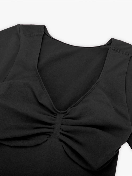 Wholesale Bust Support Waist & Abdomen Shaping Thong Bodysuit
