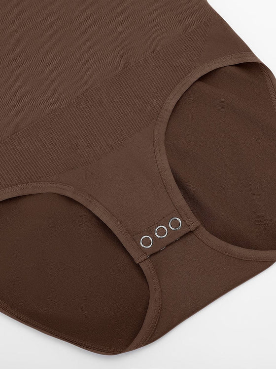 Wholesale Round Neck Waist and Snap Crotch Briefs Bodysuit
