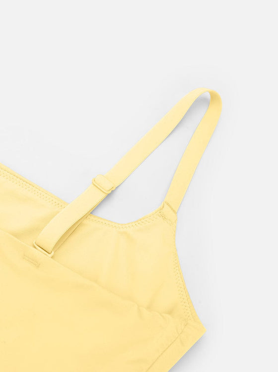 Wholesale Scoop Neck Tank Top with Light Shaping and Anti-Sheer Bust Lining