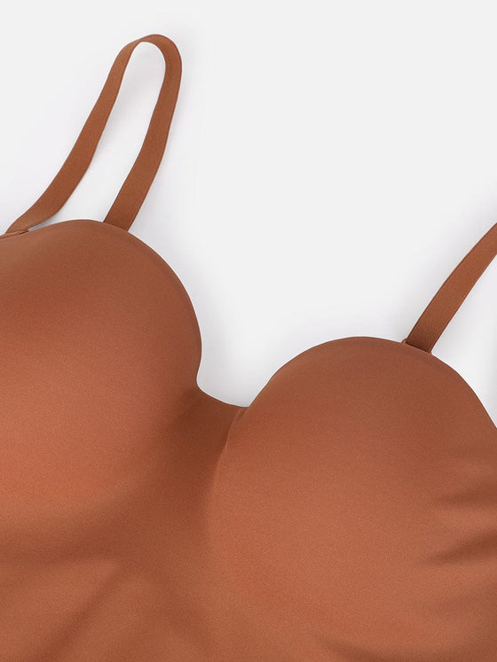 Wholesale One Piece Underwire Strapless Cups Waist And Abdomen Shaping Thong Bodysuit