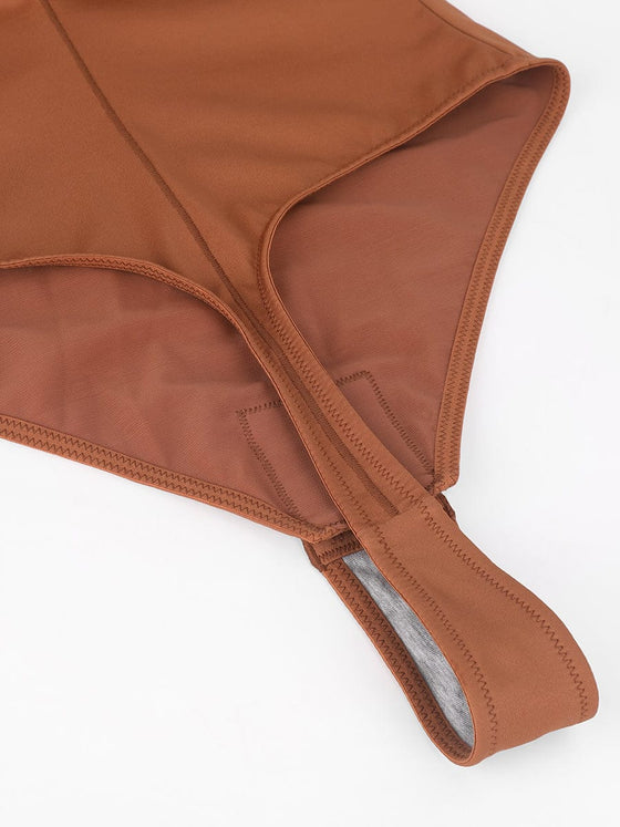 Wholesale One Piece Underwire Strapless Cups Waist And Abdomen Shaping Thong Bodysuit