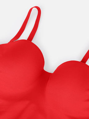 Wholesale One Piece Underwire Strapless Cups Waist And Abdomen Shaping Thong Bodysuit