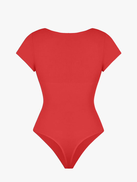 Wholesale Bust Support Waist & Abdomen Shaping Thong Bodysuit