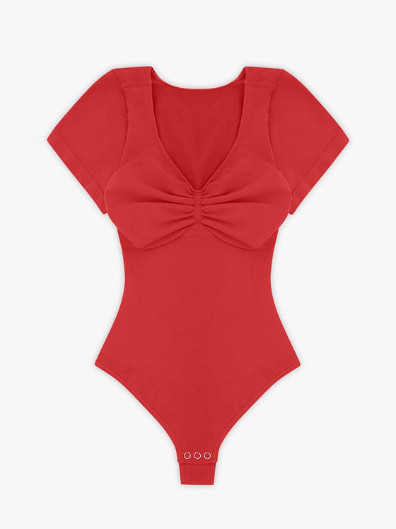 Wholesale Bust Support Waist & Abdomen Shaping Thong Bodysuit